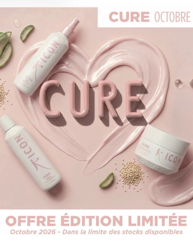 OCTOBRE ROSE 2026. gamme Cure ICON PROMO